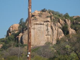 domboshaba hills and ruins