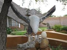 bird statue khawa lodge
