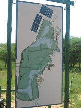 map of gaborone game reserve